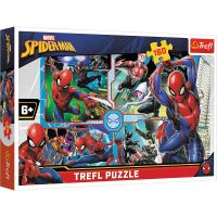 Trefl 160 Parça Puzzle Spiderman (41x27,5cm)