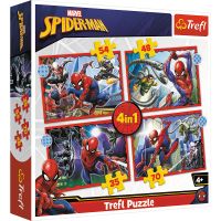 Trefl 4in1 Puzzle Marvel Spiderman (28,5x20,5cm)