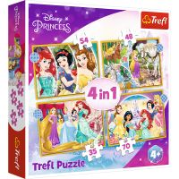 Trefl 4in1 Puzzle Princess (28,5x20,5cm)