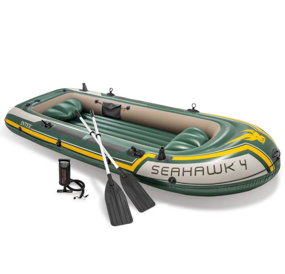 Intex Seahawk 4 Bot Set 351x145x48 cm. (Kürek Ve Pompa)
