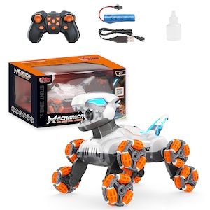 Vardem Uzaktan Kumandalı Full Fonksiyon 8 Teker Buharlı 2.4G Şarjlı Dinozor Araba