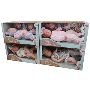 Kutulu 43 Cm Aksesuarlı Gerçekçi Bebek