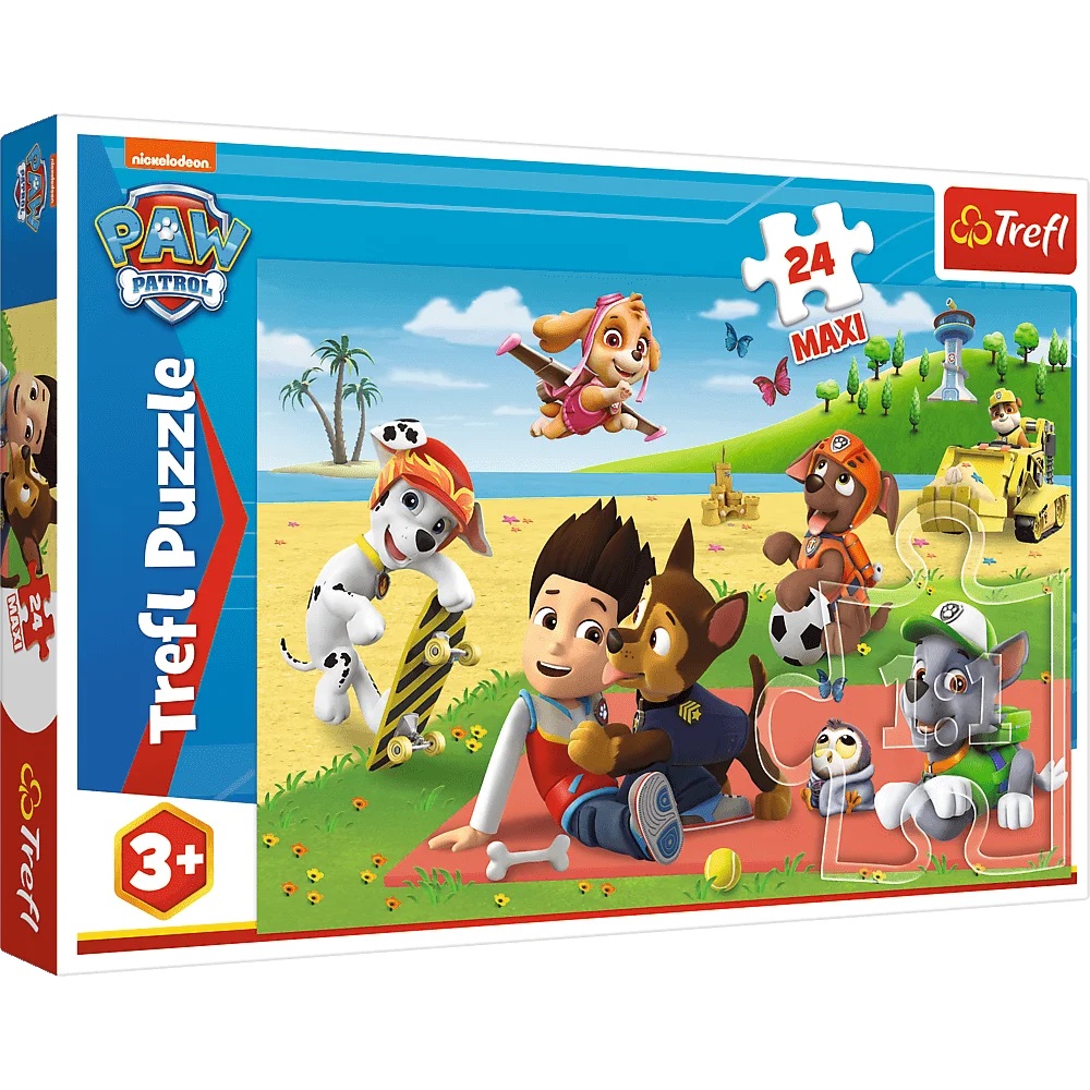 Trefl 24 Parça Maxi Puzzle Paw Patrol (60x40cm)