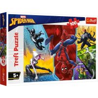 Trefl 100 Parça Puzzle Marvel Spiderman (41x27,5cm)