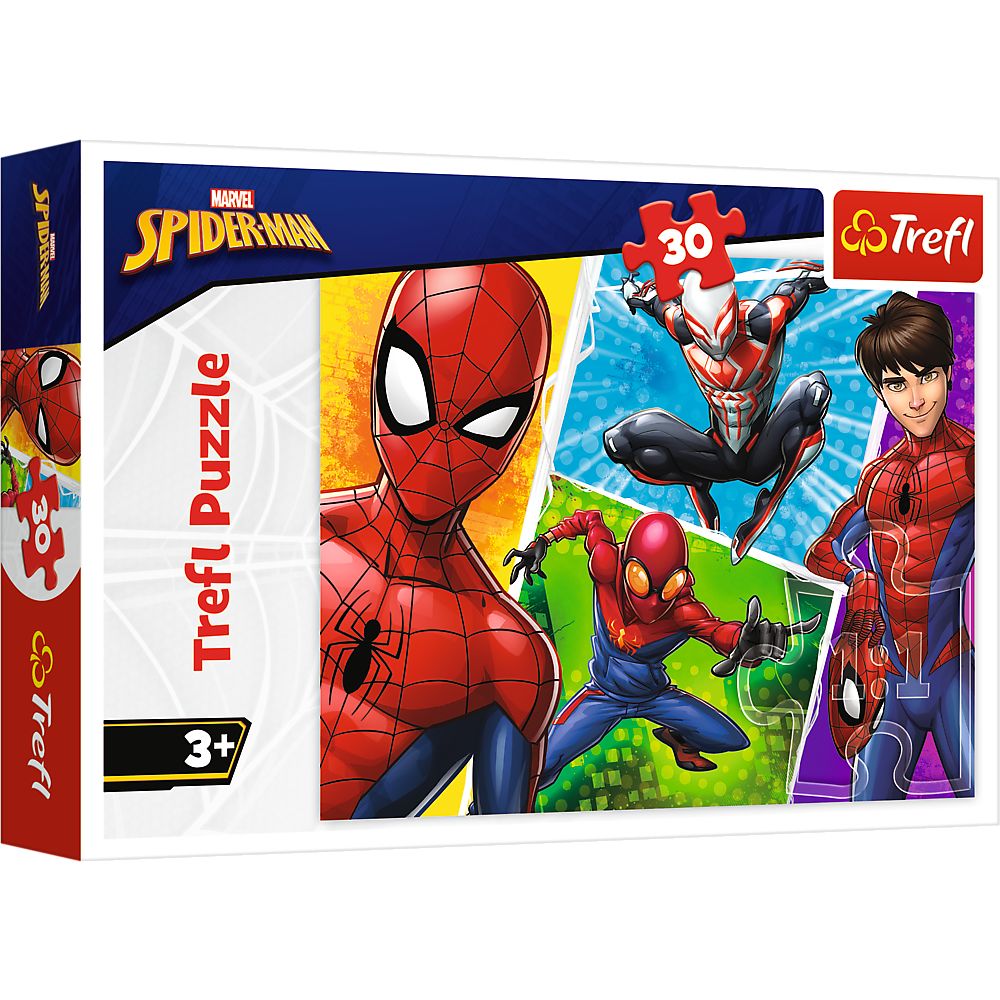 Trefl 30 Parça Puzzle Disney Marvel Spiderman (27x20cm)