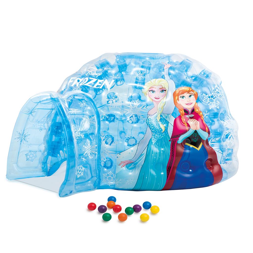 Intex Frozen Şişme Oyun Evi (185x157x107 cm. ) 12Pcs Top