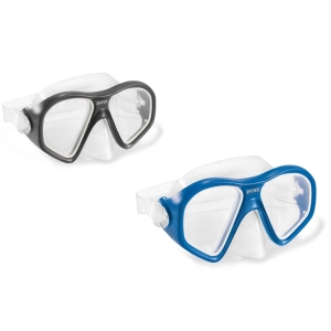 Intex Reef Rider Yüzücü Maskesi (Mavi -Siyah Renk) 14+ Yaş