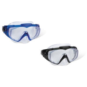 Intex Silikon Pro Yüzücü Maskesi (Mavi -Siyah Renk) 14+ Yaş