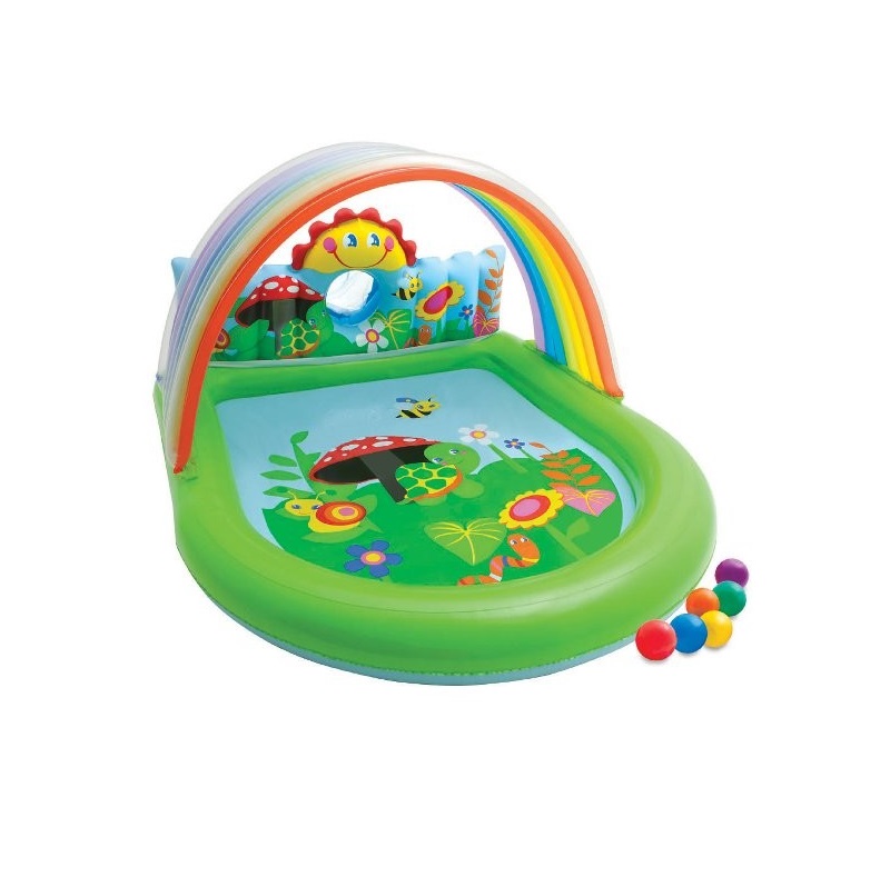 Intex Seffaf Golgelikli Bebek Havuzu 170x150x81 cm.