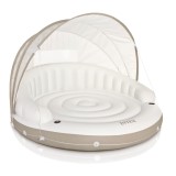 Intex Gölgelikli Ve Sırtlıklı Lüks Ada - Yatak 199x150 cm.