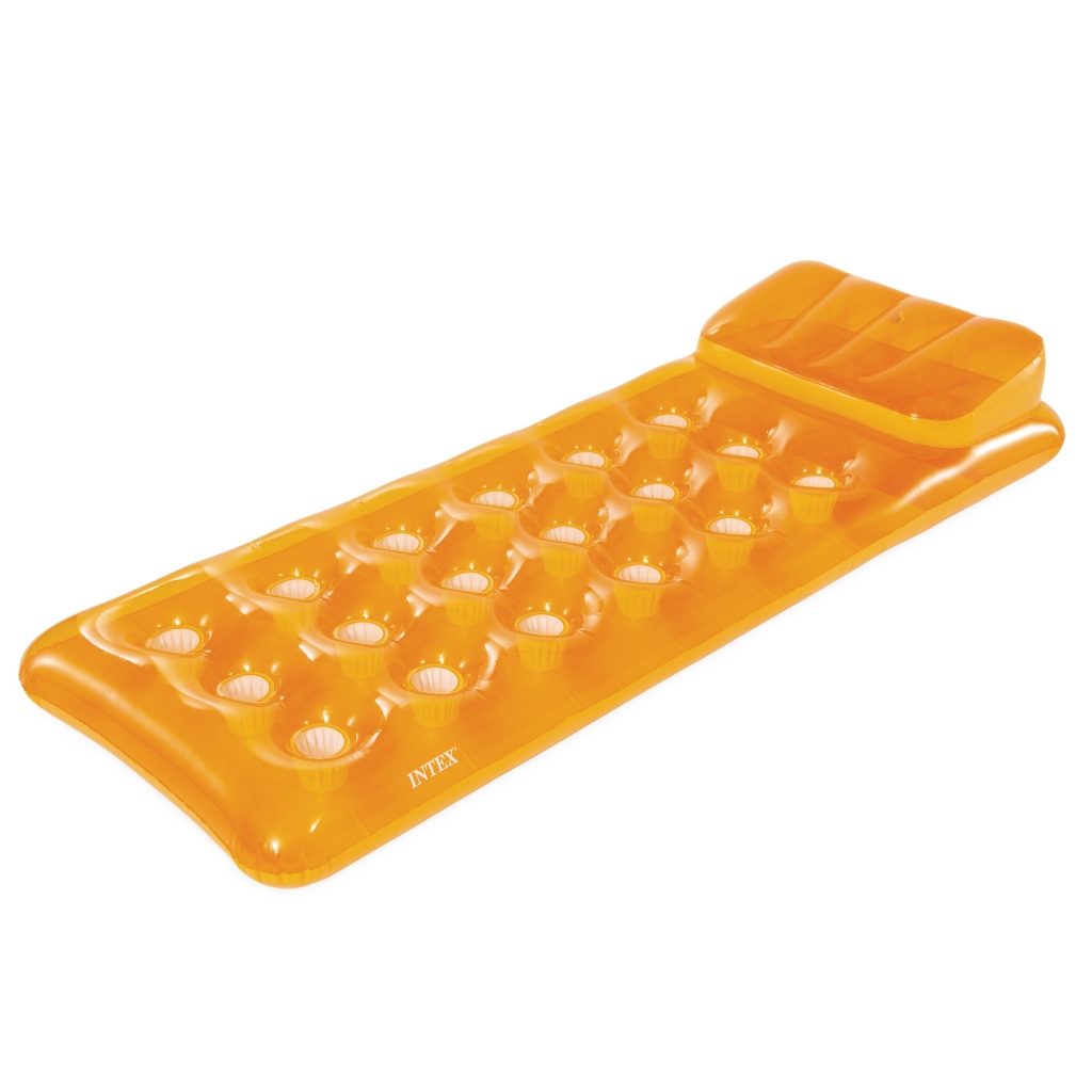 Intex Renkli Bardaklı Yatak188x71 cm