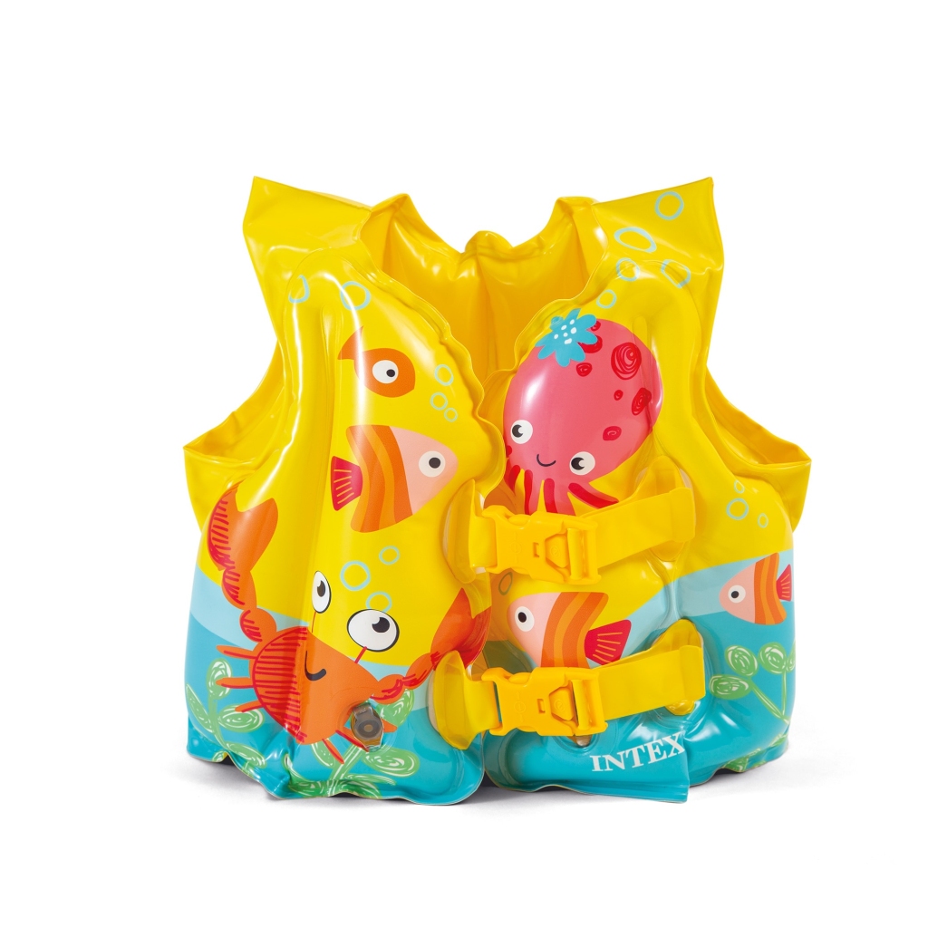Intex Balık Desenli Baskılı Yelek 41x30 cm (3-5 Yaş)