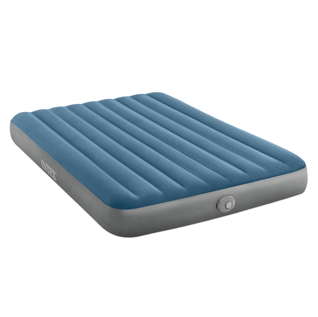 Intex 25Cm Queen Single-High Airbed Çıkarılabilir Pompalı Yatak 152x203x25cm