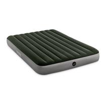 Intex Yeşil-Gri Renk Yatak 152x203x25 cm. (Kendinden Ayak Pompalı)