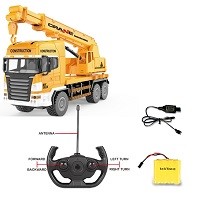 Vardem Uzaktan Kumandalı Full Fonksiyon 3 Asortı Şarjlı Işıkllı İş Araçları