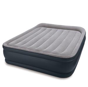 Intex Elelektirikli 3Katlı Kadife Kaplı Yatak 152x203x43 cm. Air Lock