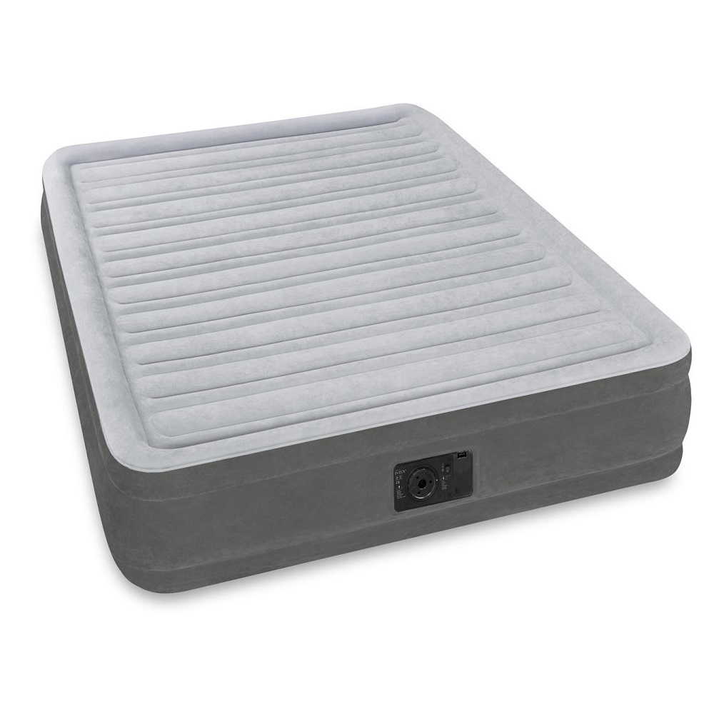 Intex Elelektirikli Comfort Şişme Yatak 137x191x33 cm. Fiber Tech
