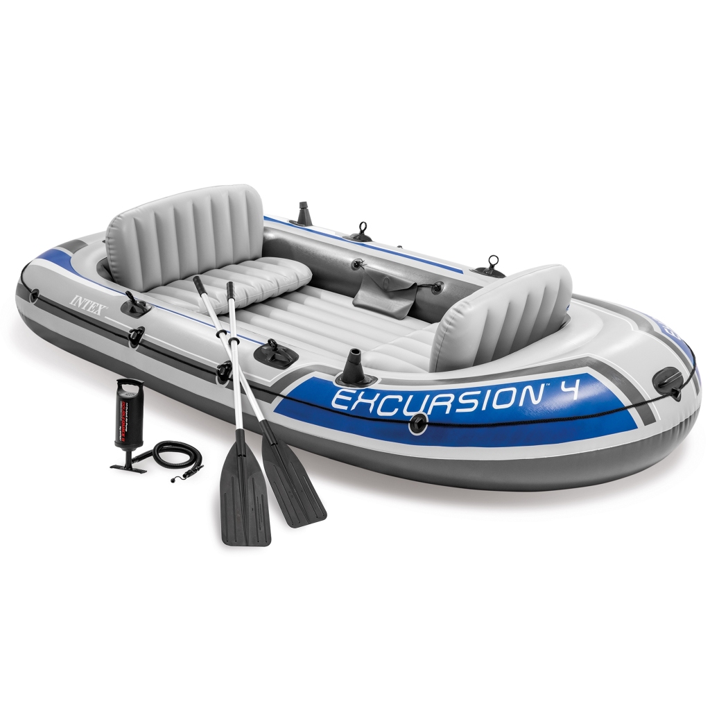 Intex Excursion 4 Bot Set (Kürek Ve Pompa) 315x165x43 cm