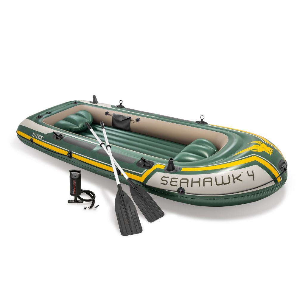 Intex Seahawk 4 Bot Set (Kürek Ve Pompa) 351x145x48 cm