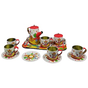 Vardem 14 Parça Desenli Büyük Kahve Seti