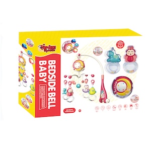 Vardem Işıklı Müzikli Kumandalı Kırmızı Bebek Dönencesi