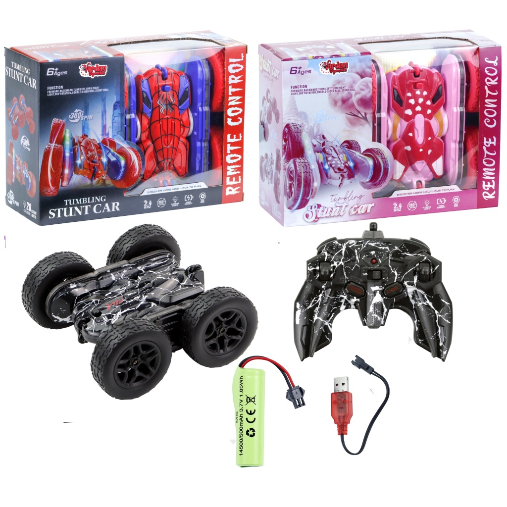 Vardem Uzaktan Kumandalı Full Fonksiyon 2.4 Çift Yönlü Renkli Akrobat Araba