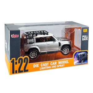 Vardem Kutulu Çek Bırak 1:22 Sesli Ve Işıklı Buharlı DF Metal Jeep