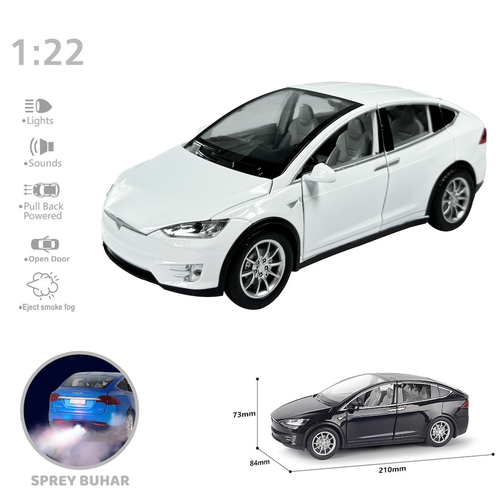 Vardem Kutulu Çek Bırak 1:22 Sesli Ve Işıklı Buharlı Tsl Metal Araba