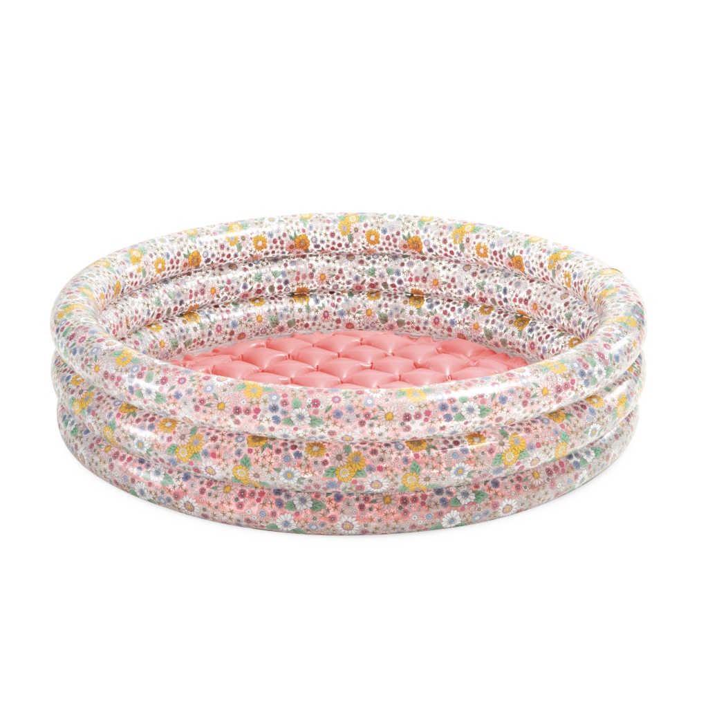 Intex 3 Boğumlu Çiçek Desenli Bebek Havuzu 86x25cm