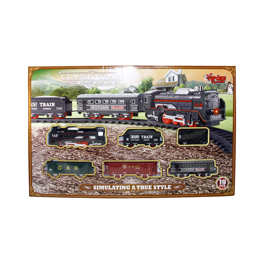 Vardem Kutulu 19 Parça  Classic Tren Set