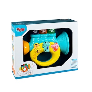 Vardem Işıklı ve Müzikli Kutulu Trompet Bebek Piyanosu