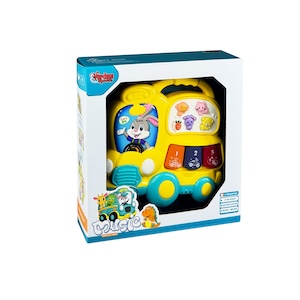 Vardem Işıklı ve Müzikli Kutulu Otobüs Bebek Piyanosu