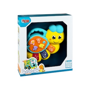 Vardem Işıklı ve Müzikli Kutulu Solucan Bebek Piyanosu