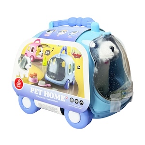 Vardem Taşıma Araba Çantalı Hareketli Pilli Köpek Set