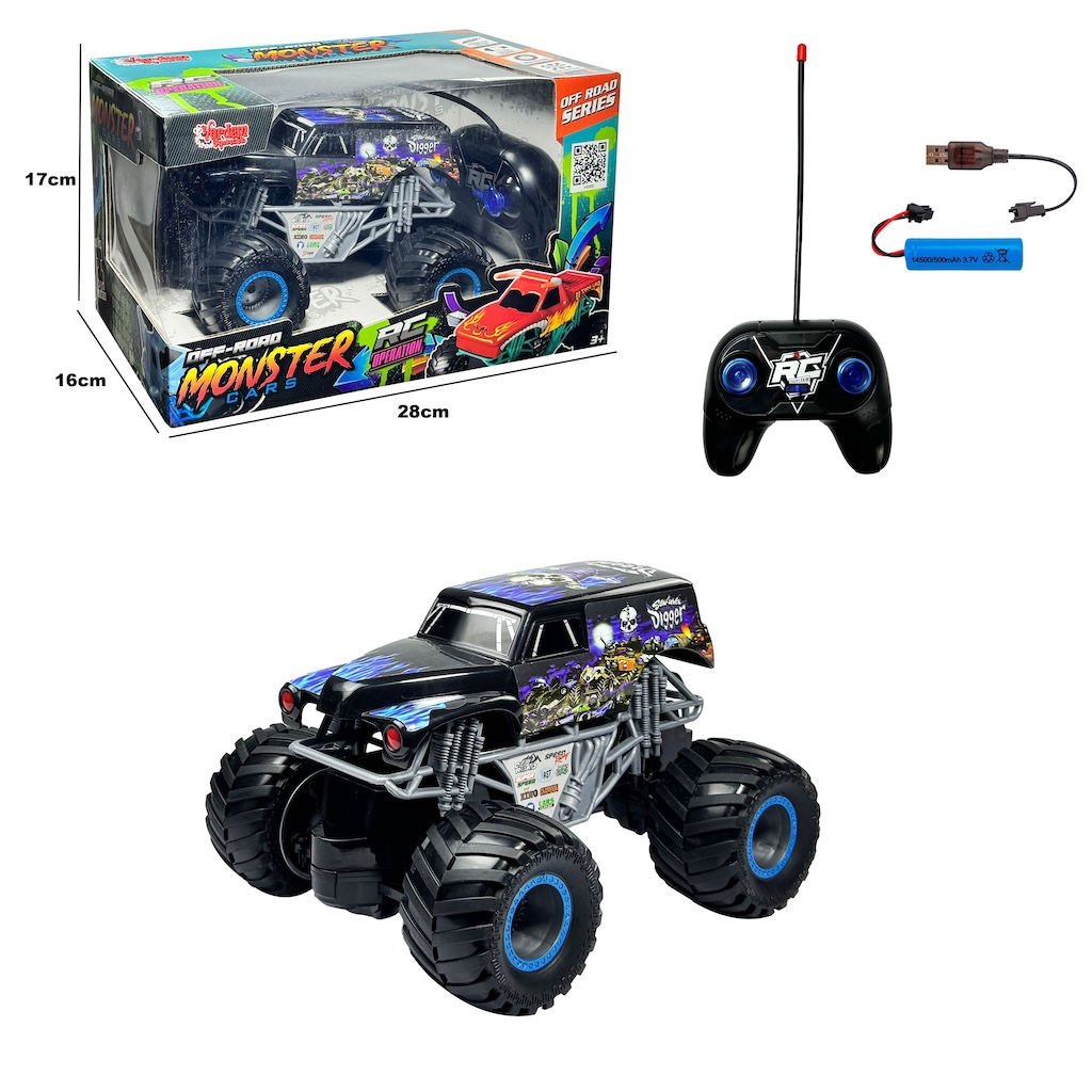 Vardem Uzaktan Kumandalı Full Fonksiyon Şarjlı Monster Jeep
