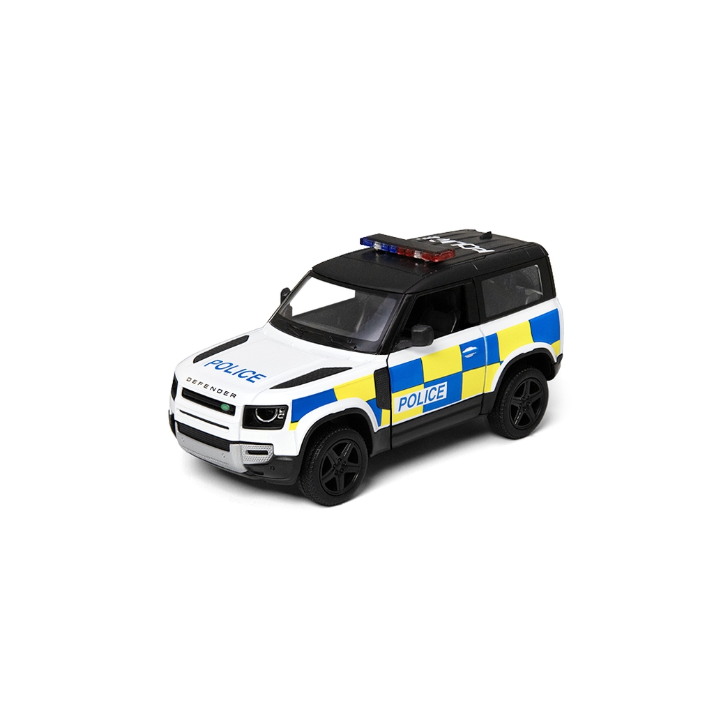 Kinsmart Çek Bırak Land Rover Defender 90 (Police)