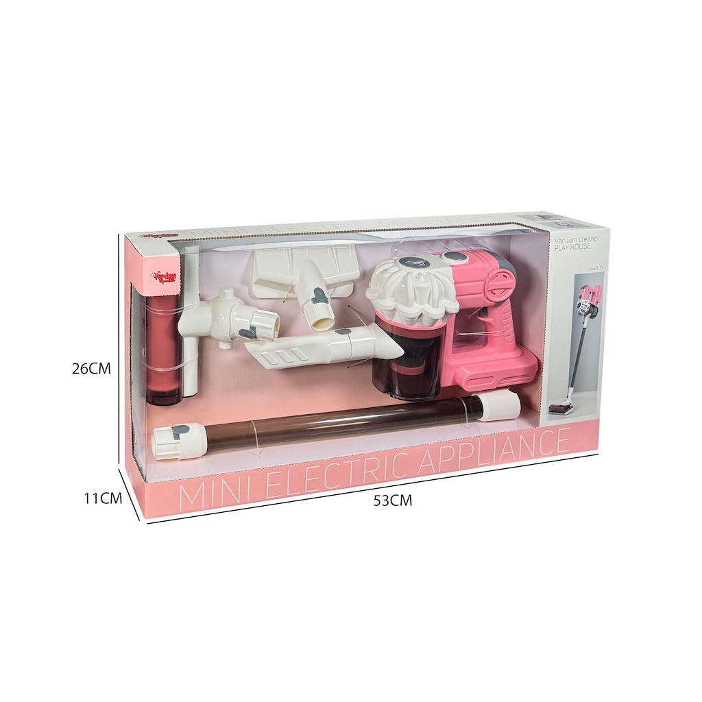 Vardem Dikey Elektrik Süpürgesi Pembe (3 in1 ) Ekranlı Kutu