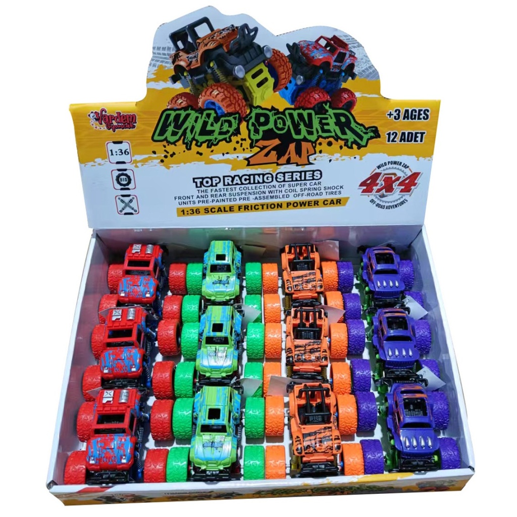 Vardem Sürtmeli 1:36 BIG 4x4 Canavar Arabalar