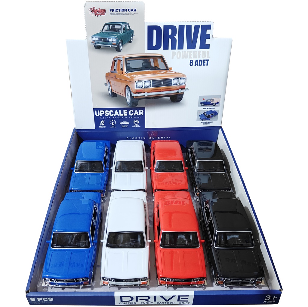 Vardem Işıklı ve Sesli Kapıları Açılan Sürtmeli Büyük Klasik Araba