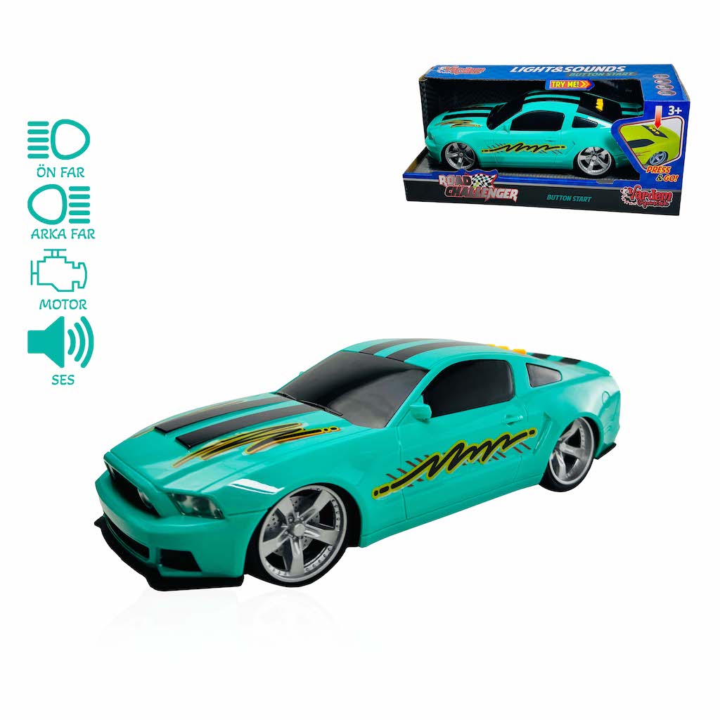 Vardem Sesli ve Işıklı Pilli Spor Araba