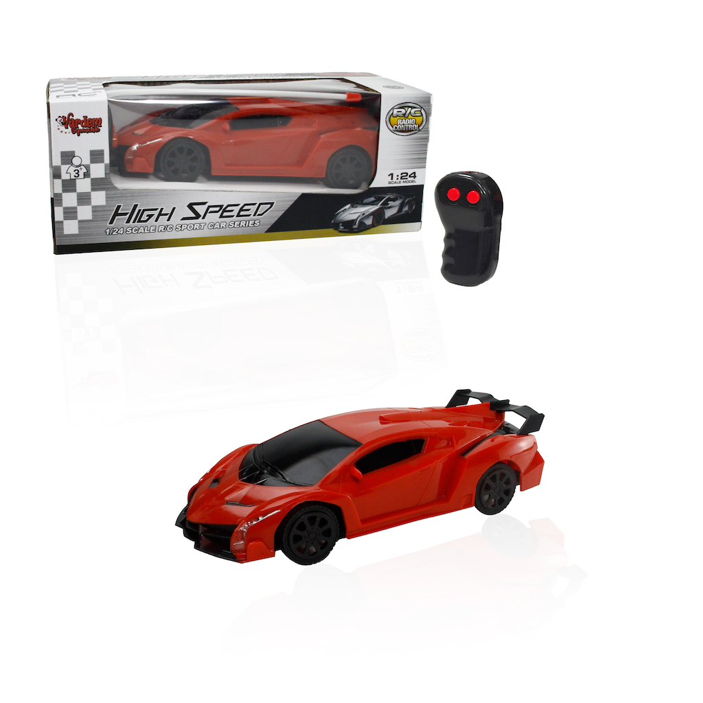 Vardem Uzaktan Kumandalı İleri-Geri Fonksiyon 1:24 Hihg Speed Spor Pilli Araba