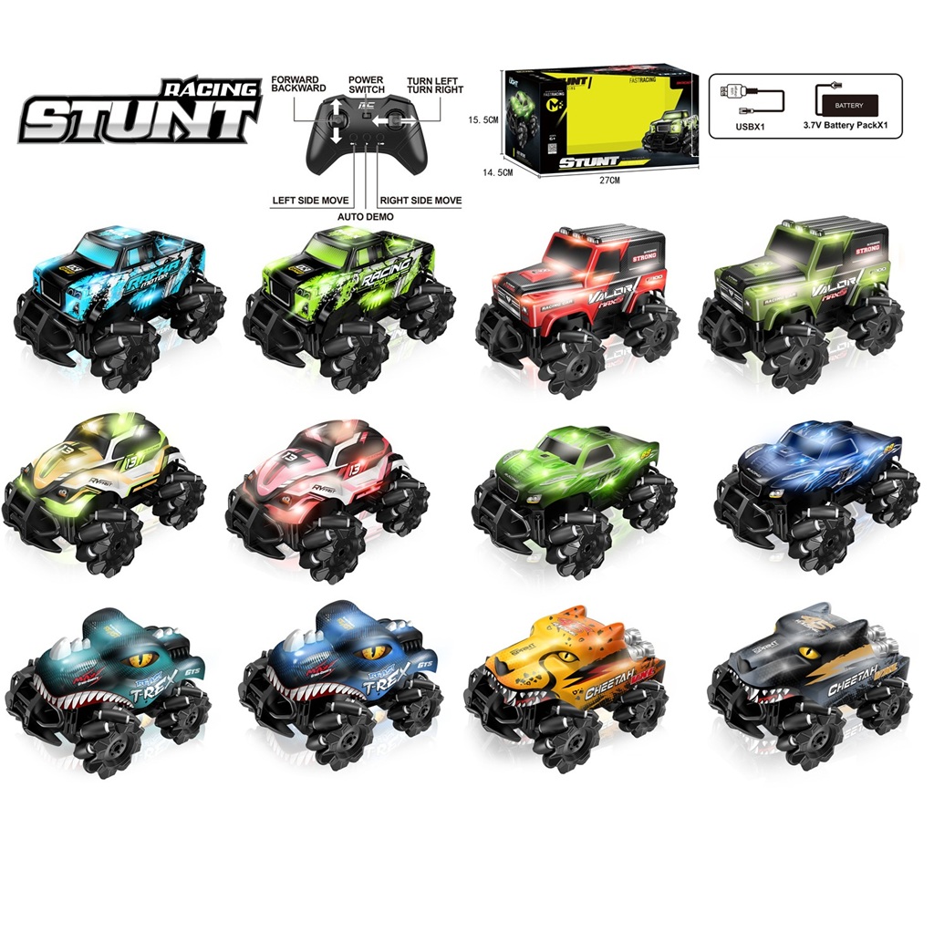 Vardem Uzaktan Kumandalı Full Fonksiyon Şarjlı 2.4G Stunt 4X4 Işıklı Araba