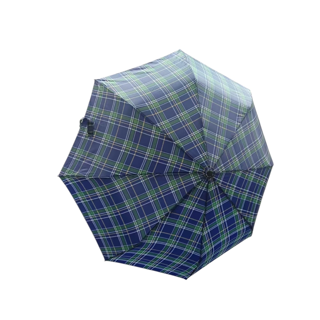 Vardem Katlanır Otomatik Şemsiye 8 Telli Desenli (Polyester Kumaş)