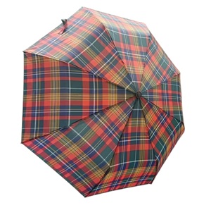 Vardem Katlanır Otomatik Şemsiye 8 Telli Desenli (Polyester Kumaş)