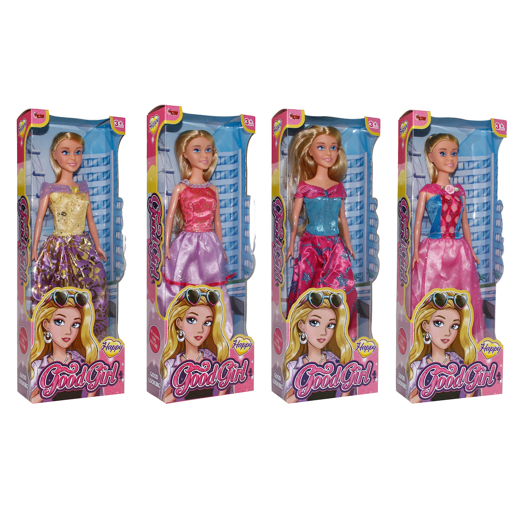 Vardem Kutulu 29 cm Renkli Kıyafetli Manken Bebek