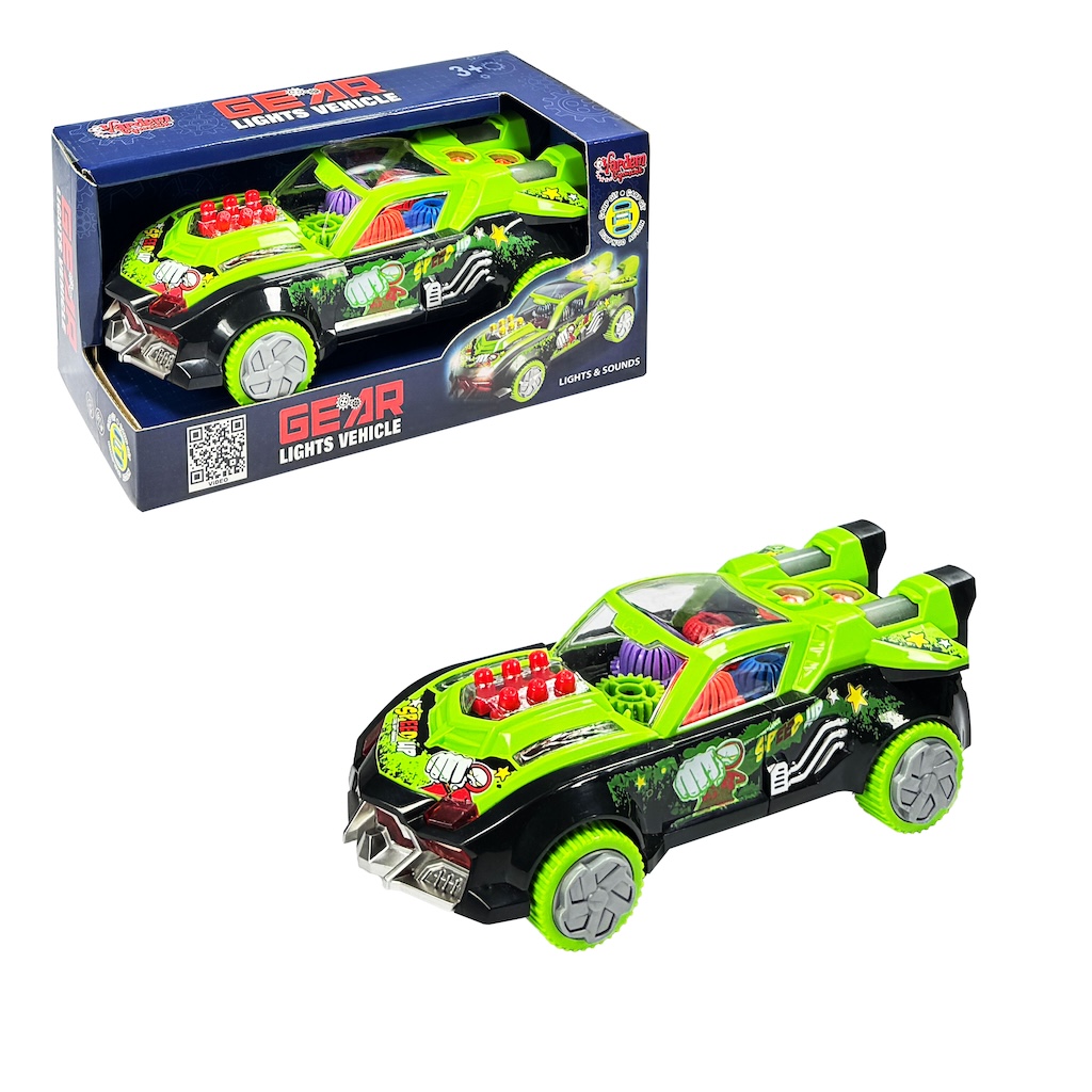 Vardem Işıklı, Müzikli Pilli Çarp Dön Yarış Arabası