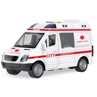 Vardem 1:16 Sürtmeli Sesli Işıklı Ambulans Ve Polis Arabası