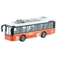 Vardem 1:16 Sürtmeli Sesli Işıklı Elektrikli Otobüs (Troleybüs)