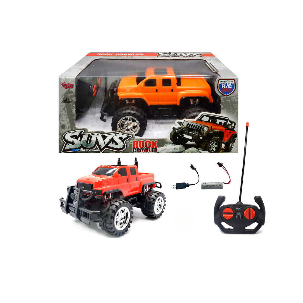 Vardem Kutulu Uzaktan Kumandalı Full Fonksiyon Şarjlı 1:18 Rock Crawler Arazi Aracı