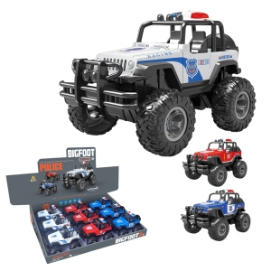 Vardem Çek Bırak Üstü Açık Bigfoot Off-Road Polis Jeep